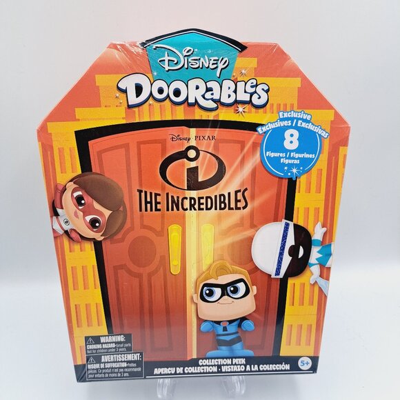 The Incredibles Disney Doorables Collection Peek with 8 Exclusive Figures - Picture 1 of 4